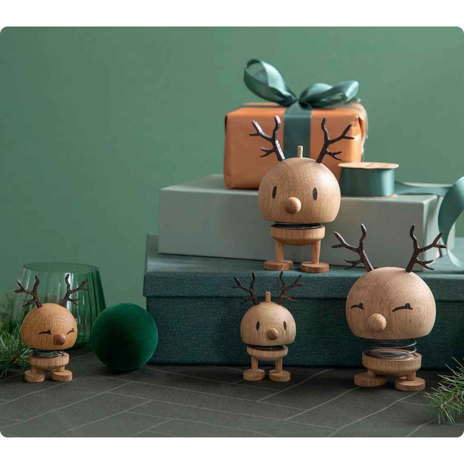 Hoptimist Reindeer i FSC certificeret oak